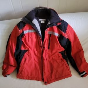 Columbia skying coat.